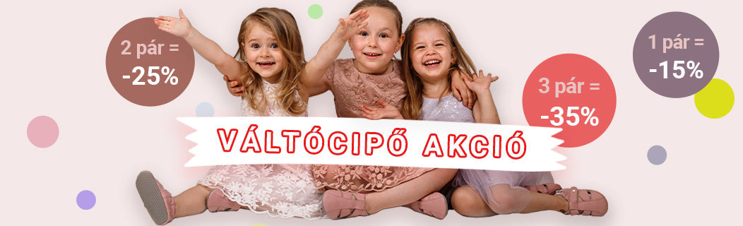 Váltócipő akció