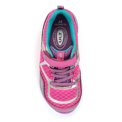 Pediped Flex Force Pink Silver-2