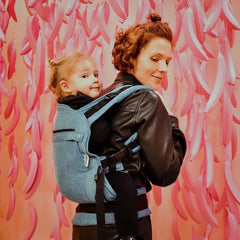 Liliputi Love Csatos Hordozó - Denim-2