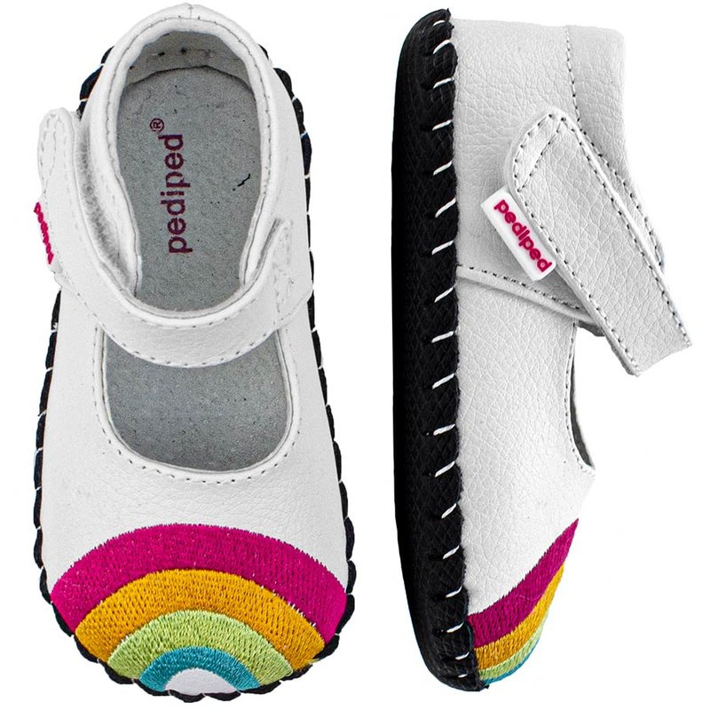 Pediped Originals Rainbow White-0