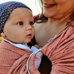 Liliputi Love Karikás Kendő - Coral-Sand-3