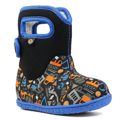 Bogs Baby Construction / black multi-2
