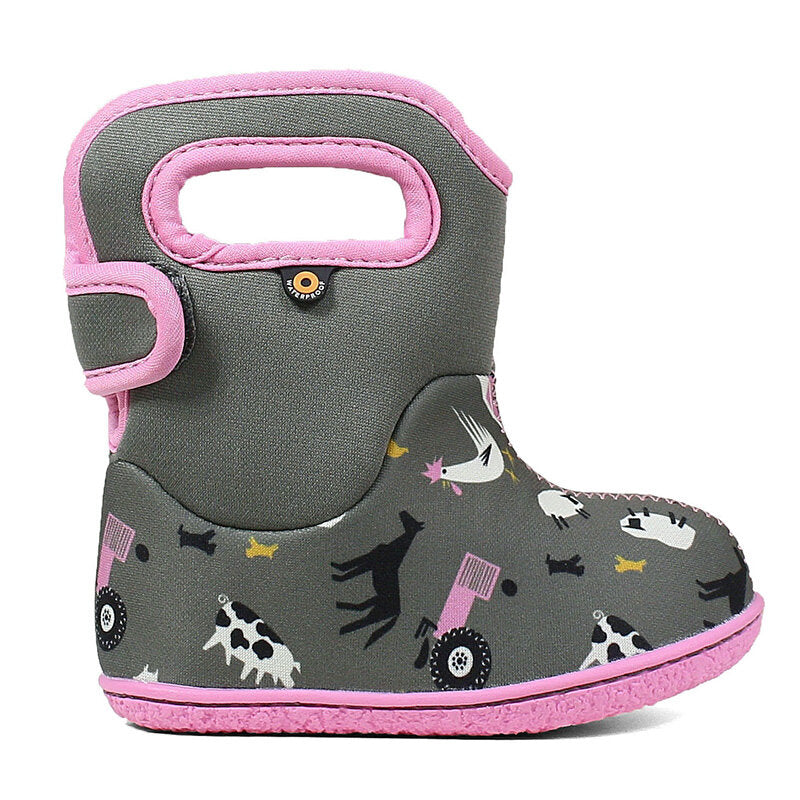Bogs Baby Farm / Gray Multi-0