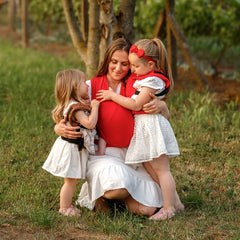 Liliputi Love Rugalmas Hordozókendő - Red Carmin