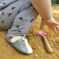 Liliputi Love Puhatalpú Szandál - Atacama Szürke-1