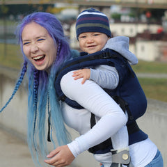 Liliputi Love Csatos Hordozó - Blue Sky-4