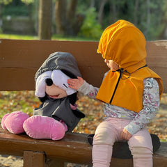 Liliputi Love Babakapucni & Nyakmelegítő - Mango-3