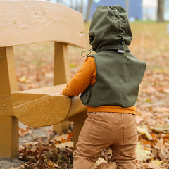 Liliputi Love Babakapucni & Nyakmelegítő - Forest Green-2