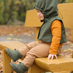 Liliputi Love Babakapucni & Nyakmelegítő - Forest Green-3