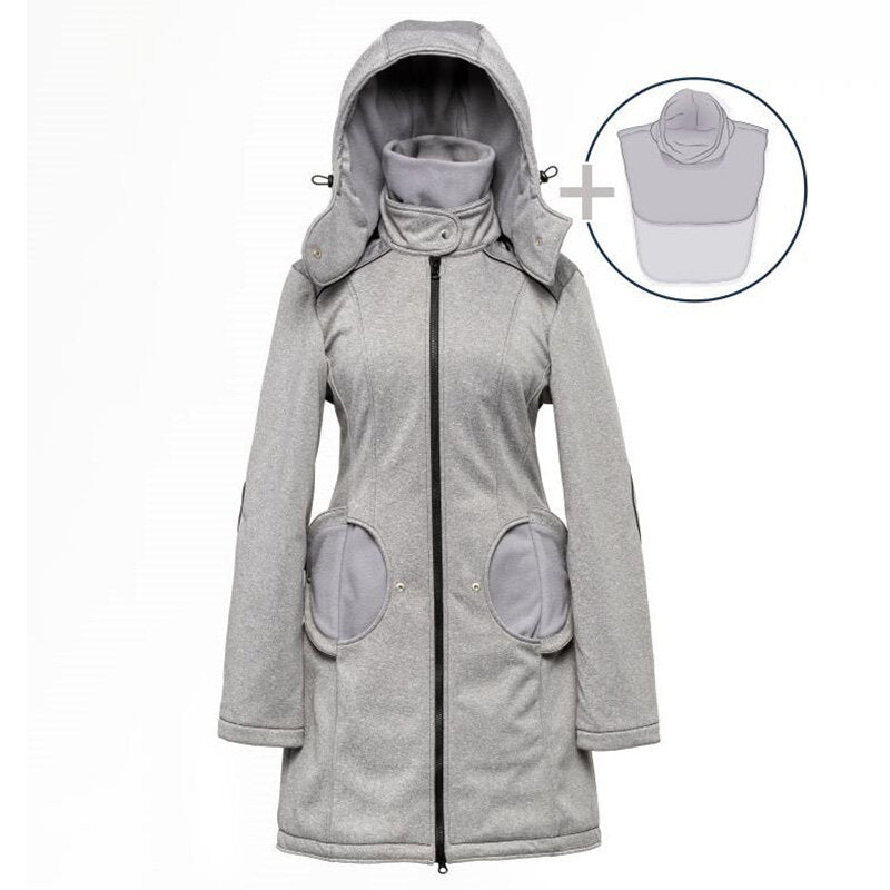 Liliputi Love 4in1 Mama Kabát - Shark-2