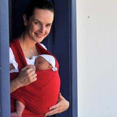 Liliputi Love Rugalmas Hordozókendő - Red Carmin-7