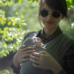 Liliputi Love Rugalmas Hordozókendő - Olive-2