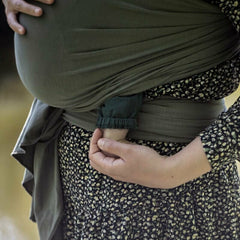 Liliputi Love Rugalmas Hordozókendő - Olive-3