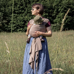 Liliputi Love Rugalmas Hordozókendő - Beige Sand-3