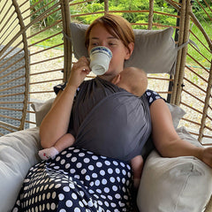 Liliputi Love Rugalmas Hordozókendő - Graphit-3