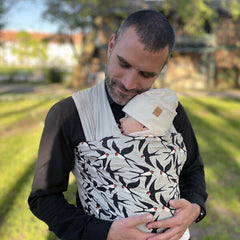 Liliputi Love Rugalmas Hordozókendő - Szürke Fecske-1