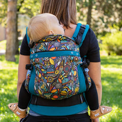 Liliputi Love Csatos Hordozó - Folk Flower-3