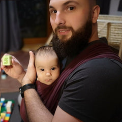 Liliputi Love Rugalmas Hordozókendő - Burgundi-1