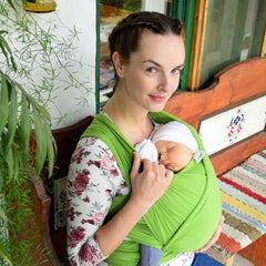 Liliputi Love Rugalmas Hordozókendő - Apple Green-2