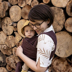 Liliputi Love Rugalmas Hordozókendő - Brown Hazel-2