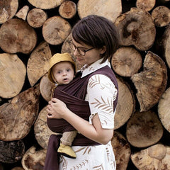 Liliputi Love Rugalmas Hordozókendő - Brown Hazel-3