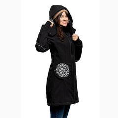 Liliputi Love 4in1 Mama Kabát - Leopard-2