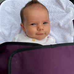 Liliputi Love Hordozható Pelenkázó Alátét - Blue Plum-3