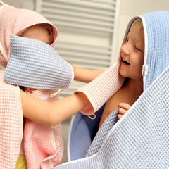 Liliputi Love Ölelős Babatörölköző Szett - Dusty Rose-3