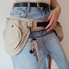 Liliputi Love Hordozós Övtáska - Makadámia