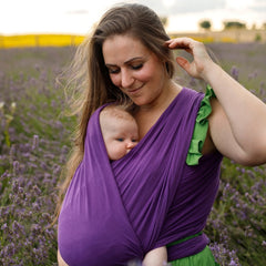 Liliputi Love Rugalmas Hordozókendő - Purple Lotus