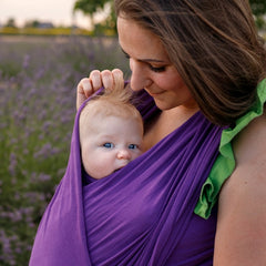 Liliputi Love Rugalmas Hordozókendő - Purple Lotus