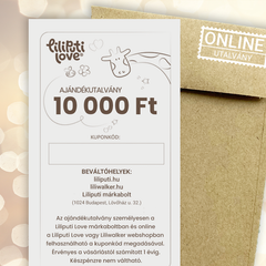 Liliputi Love Online ajándékutalvány - 10 000 Ft