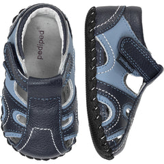 Pediped Originals Brody Navy Light Blue