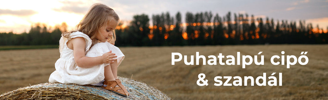 Puhatalpú gyerek barefoot cipő és szandál