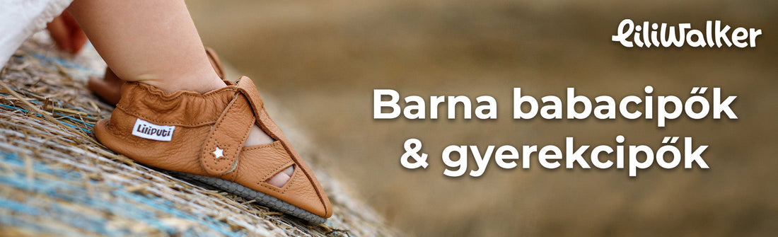 Barna babacipők & gyerekcipők