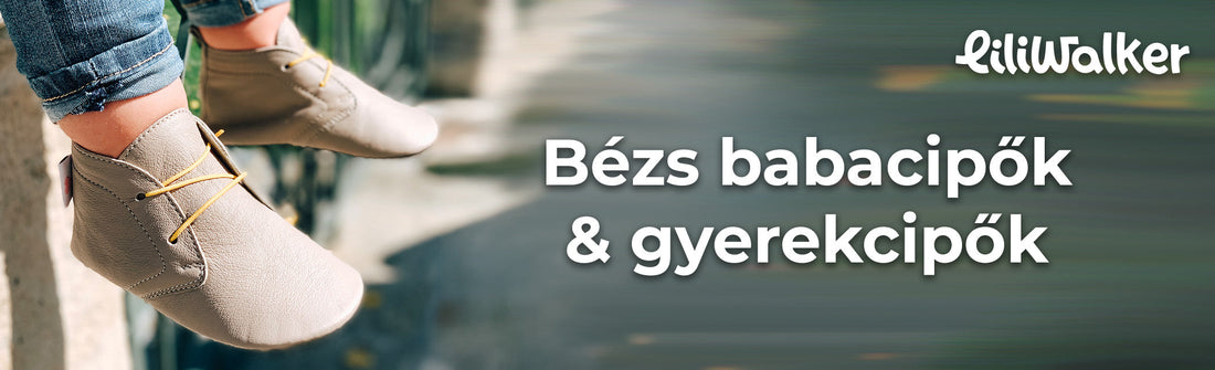 Bézs babacipők & gyerekcipők