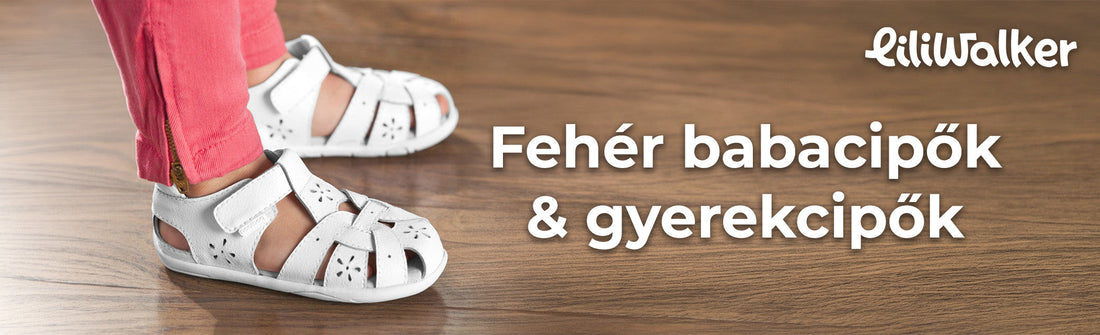 Fehér babacipők & gyerekcipők
