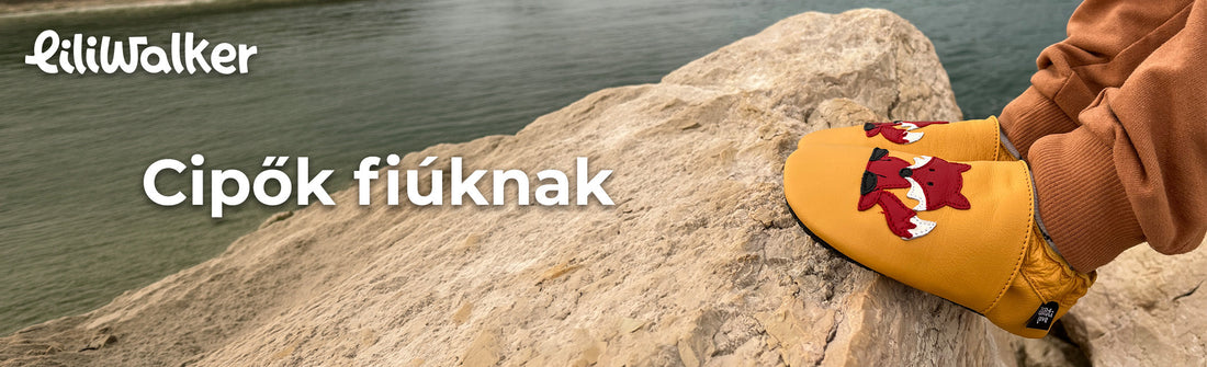 Liliputi Love és Liliwalker cipők fiúknak