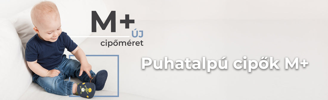 Puhatalpú cipők M+ méret