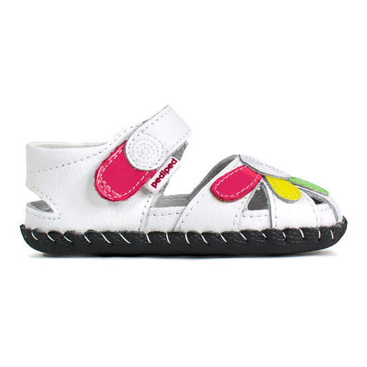 Pediped Originals Daisy White Multi-1