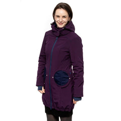 Liliputi Love 4in1 Mama Kabát - Blue Plum-1
