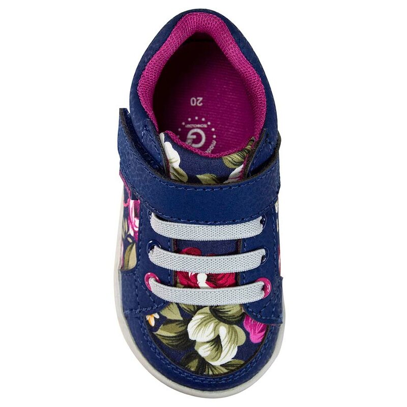 Pediped Grip'n'Go Dani Navy Floral-2