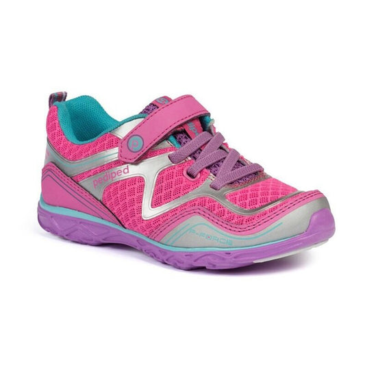 Pediped Flex Force Pink Silver-0