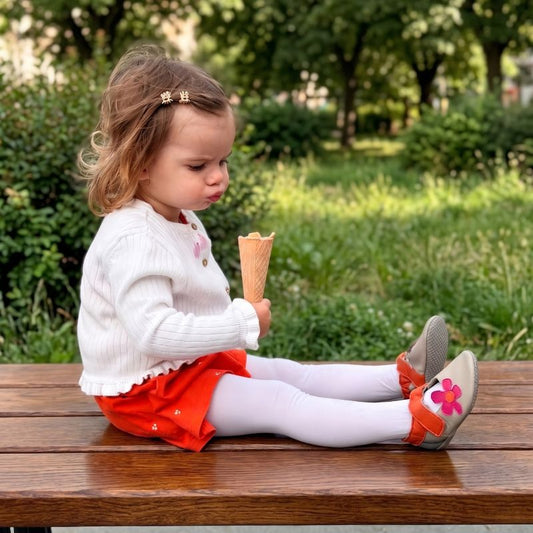Liliputi Love Tappancsos Szandál - Tűzliliom