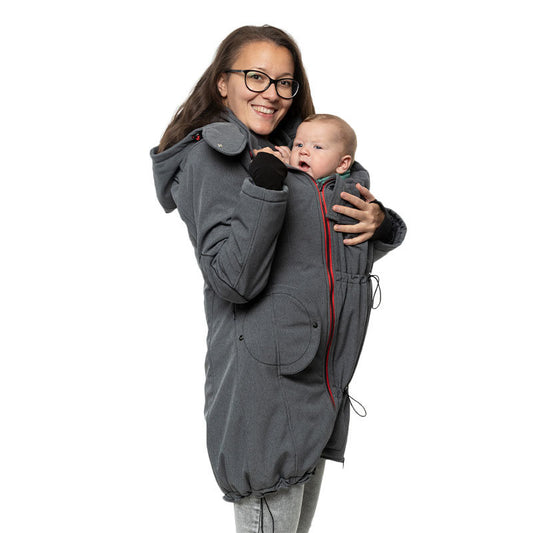 Liliputi Love 4in1 Mama Kabát - Antracit-2