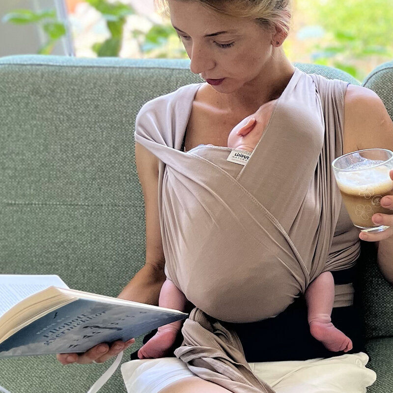 Liliputi Love Rugalmas Hordozókendő - Natura - Bronzin-1