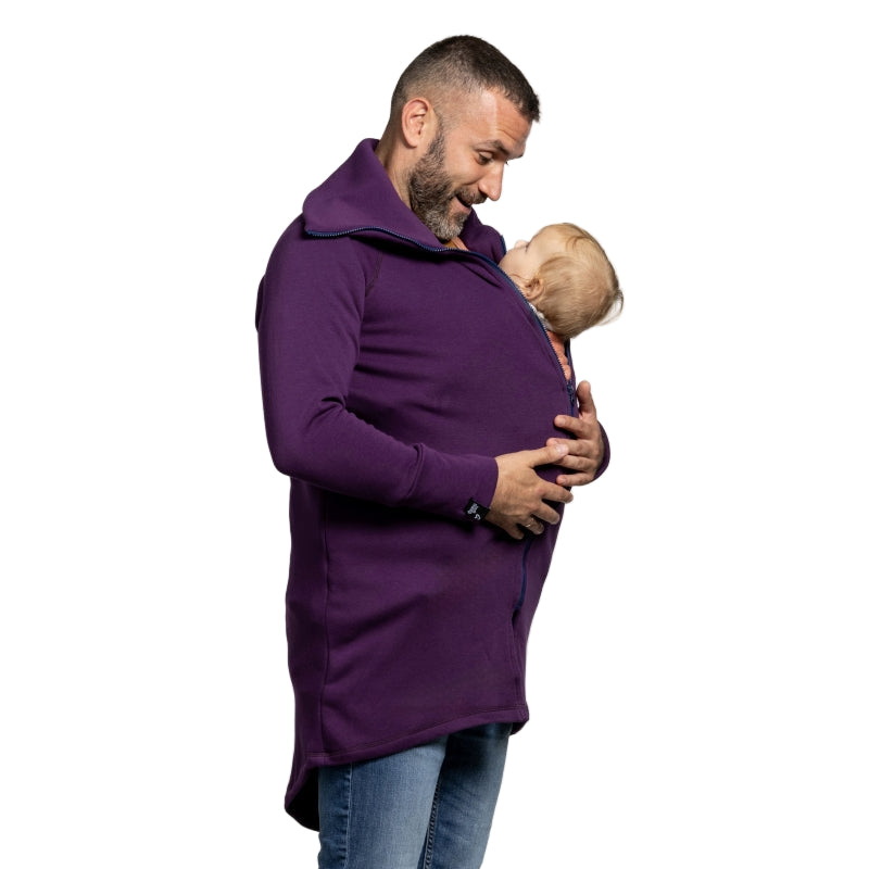 Liliputi Love 4in1 Hordozós Pulóver - Plum