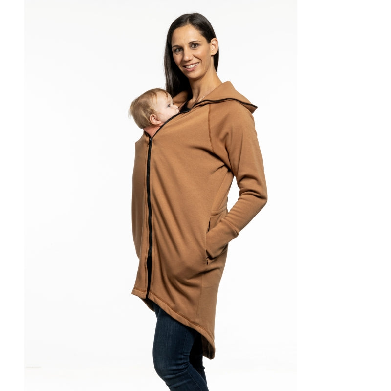 Liliputi Love 4in1 Hordozós Pulóver - Caramel