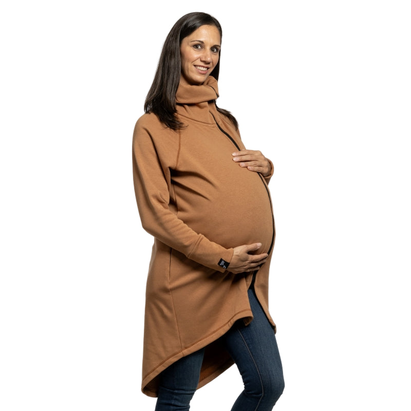 Liliputi Love 4in1 Hordozós Pulóver - Caramel
