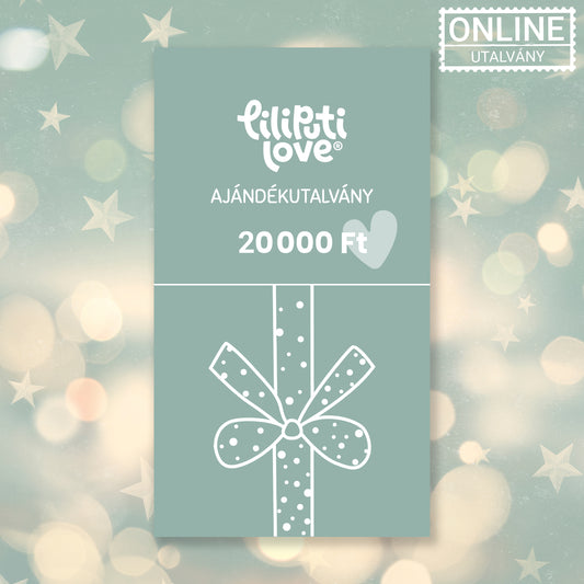 Liliputi Love Online ajándékutalvány - 20 000 Ft